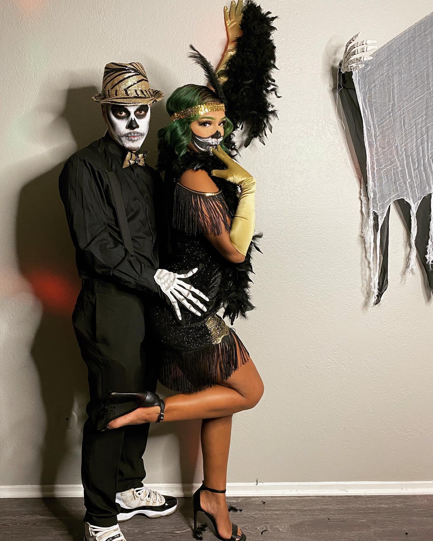 Glam Skeleton and Flapper Mix