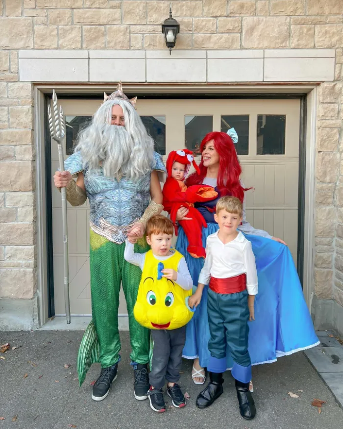 Little Mermaid Family Costume