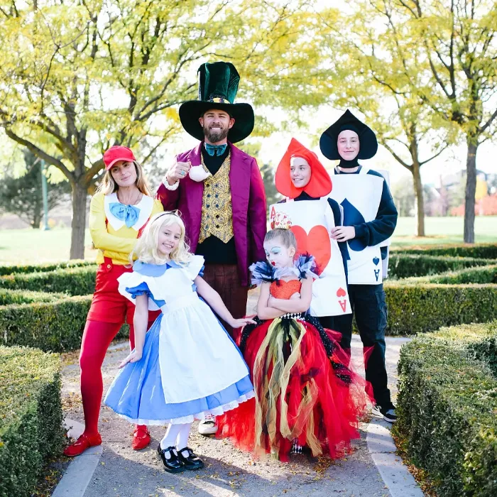 Alice in Wonderland Family Costumes