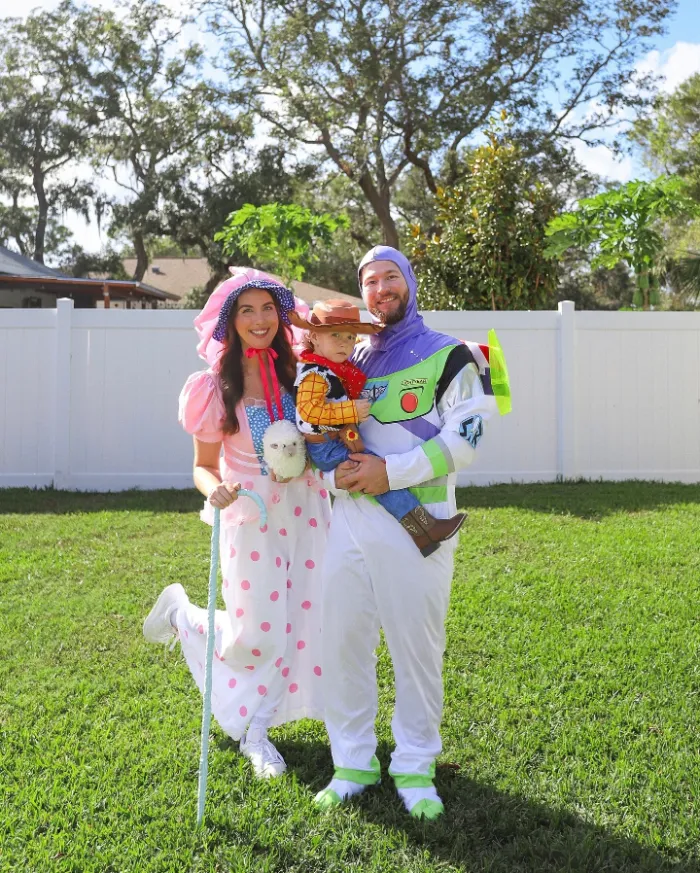 Toy Story Couple + Baby Costume