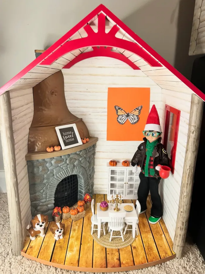 Elf in a Dollhouse