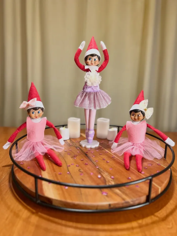 Ballerina Elf Trio